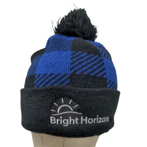 Hit Wear Men's Bright Horizons Knit Beanie Hat Embroidered Logo